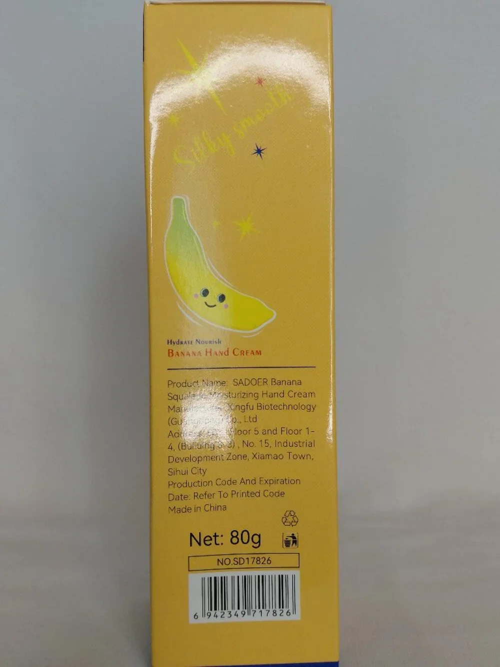 Sadoer -  Hydrate Nourish Hand Cream - Banana